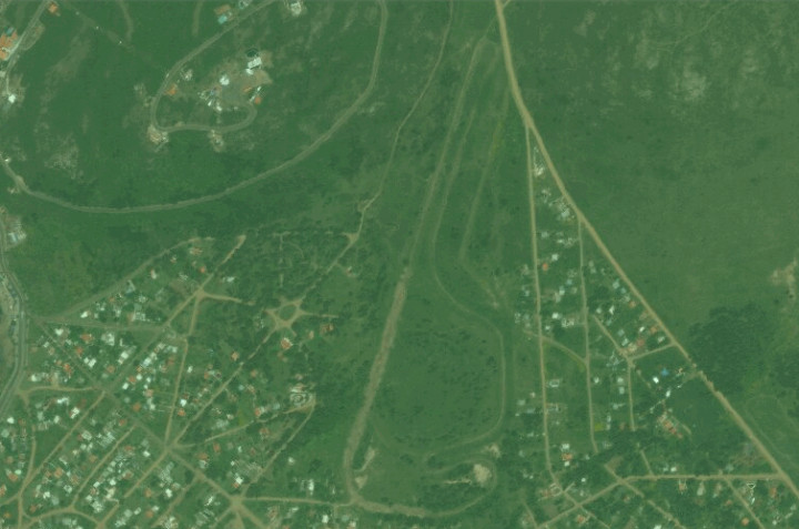 Vista satelital do autódromo